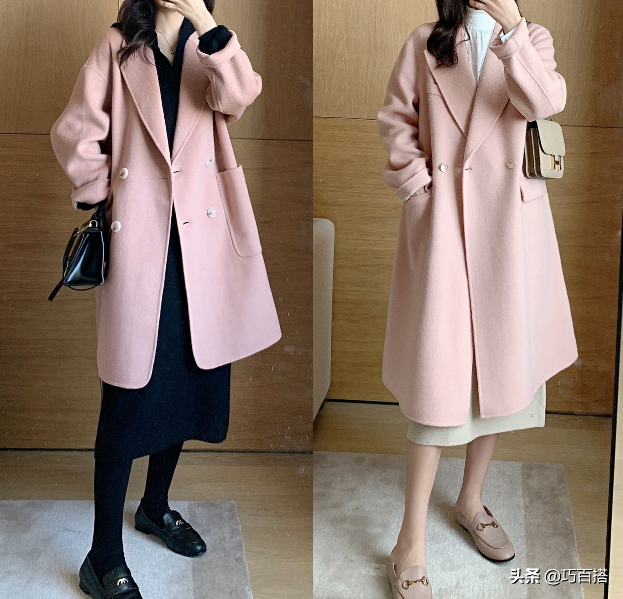 漂亮的姑娘都在穿什么大衣,漂亮的女人穿什么都好看