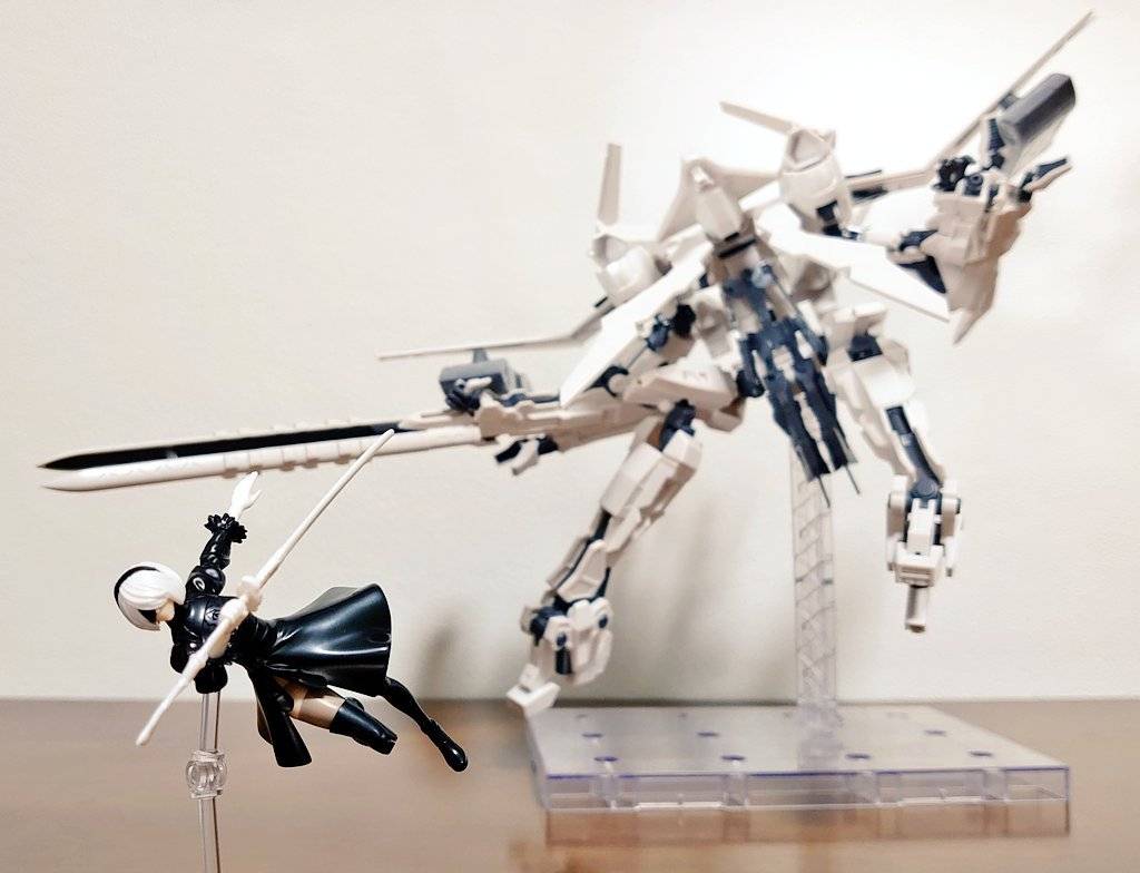 SEx寿屋尼尔机械纪元飞行装寄叶二号B型日玩素组