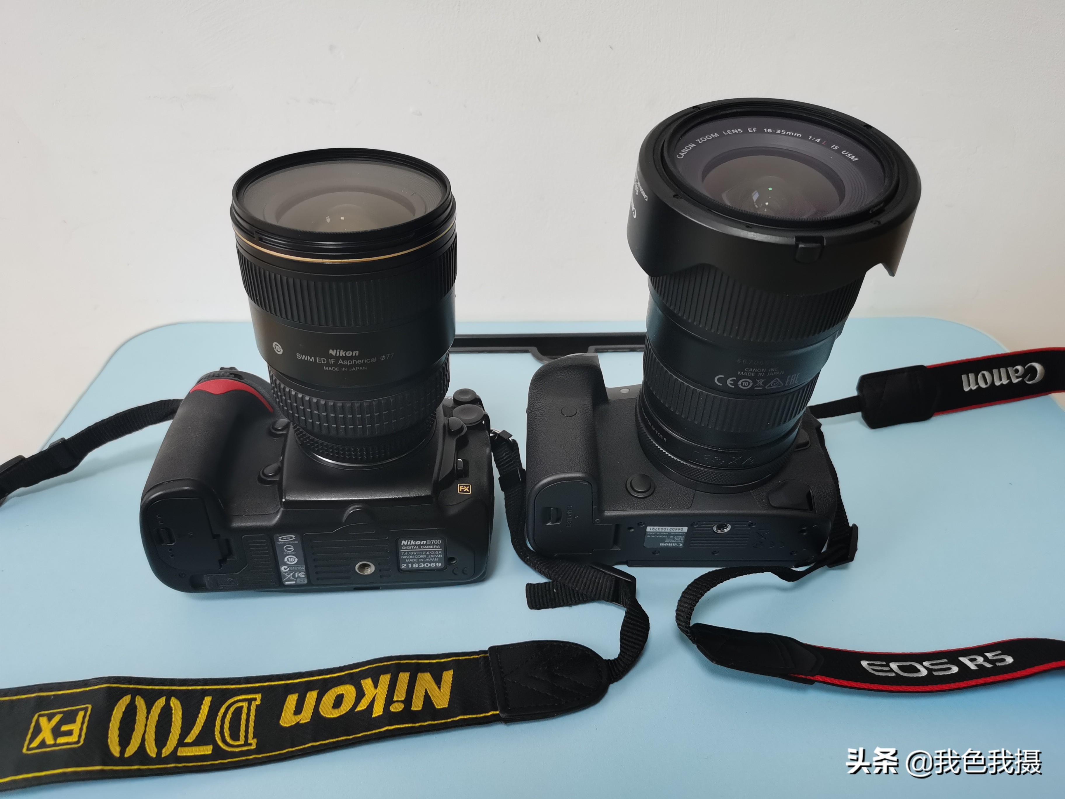 尼康D700加金广角PK佳能R5加16-35F4，微单不微