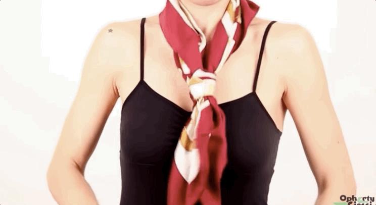 爱马仕丝巾绑法视频,爱马仕丝巾怎么绑好看