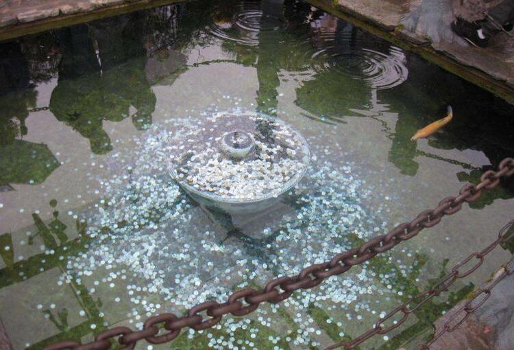 景区许愿池扔的硬币最后去哪了,游客投许愿池的钱都去了哪里