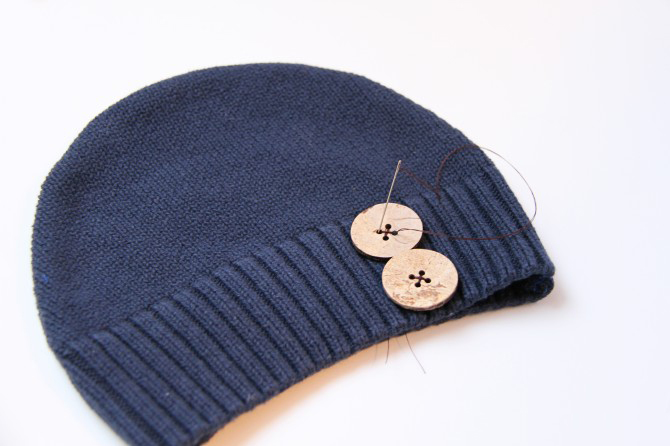 给自己做个漂亮的帽子,做一个可以戴的可爱帽子