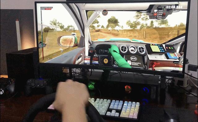 罗技g923力反馈方向盘 (开箱体验罗技g923赛车方向盘)