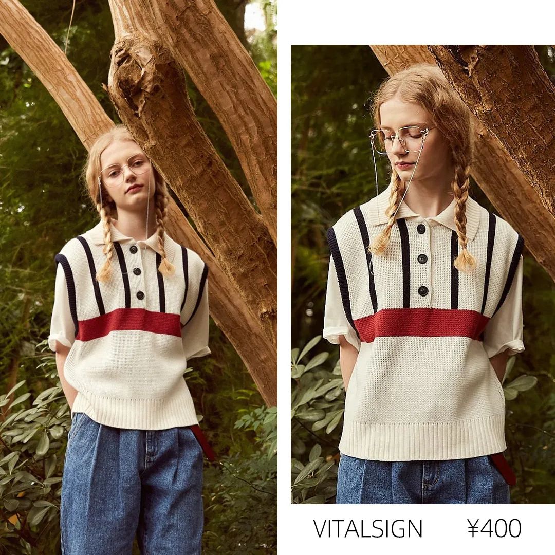 我已经在看夏装了！第一件小短袖从里面挑