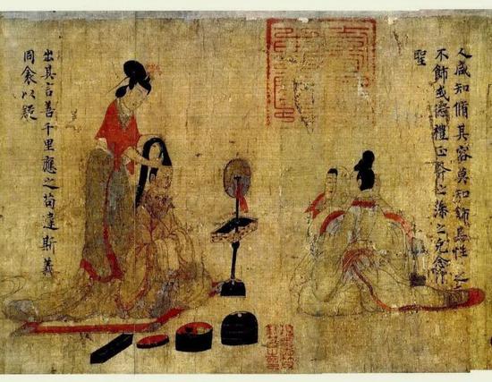 赏析东晋顾恺之女史箴图,顾恺之的女史箴图产生了哪些影响