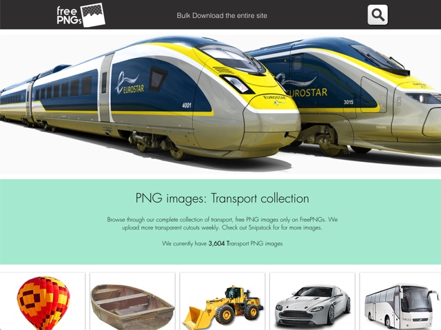 嫌抠图麻烦？这个网站免费给你45000张PNG透明背景图！