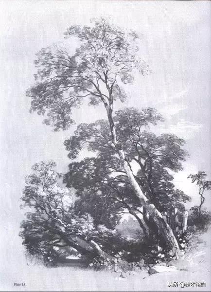 40张经典素描,40张经典素描风景图快拿去临摹吧