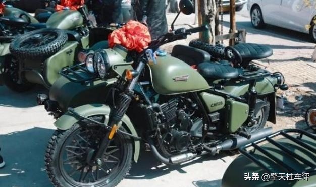 试驾长江750三轮摩托,长江750三轮摩托