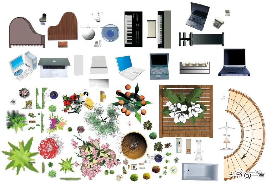 彩平素材100个,彩屏素材模板