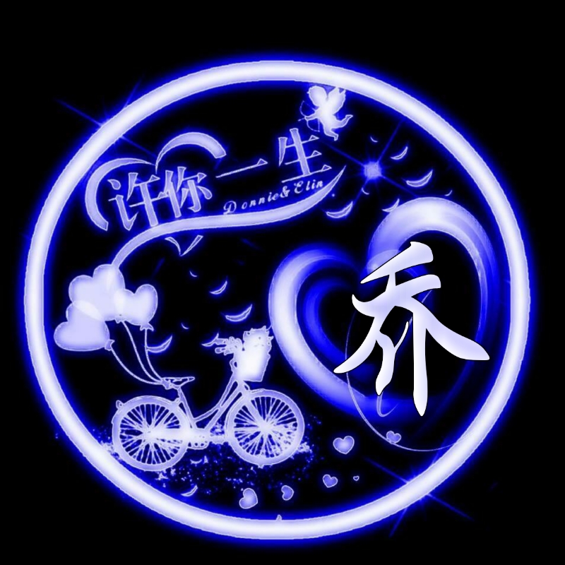 挚爱一生的姓氏头像,任字姓氏专属头像荧光