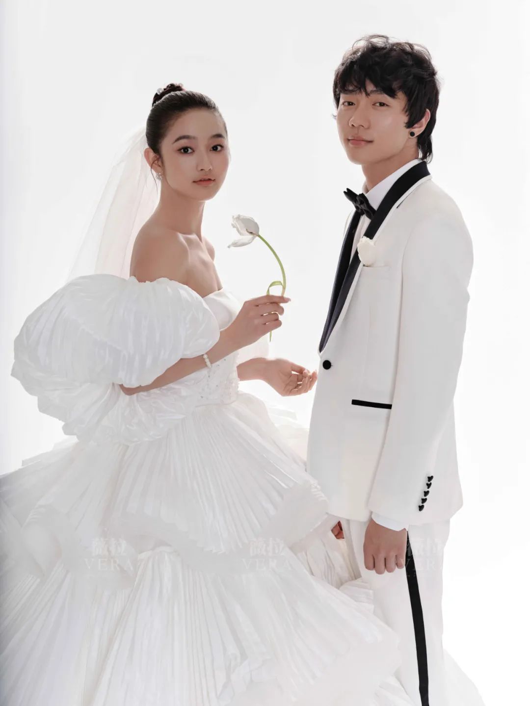 韩式纯简婚纱照，还原爱情最初的模样