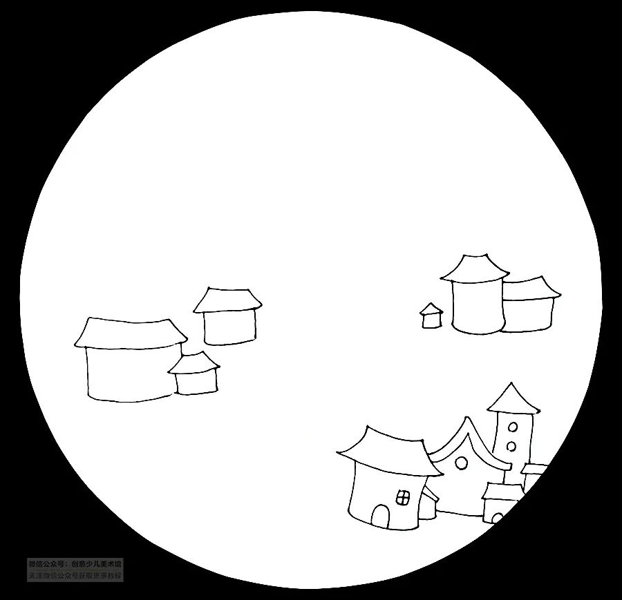 儿童画教程|趣味色彩美术课程《万山红遍,层林尽染》