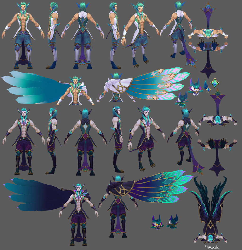 洛与霞概念设计解读及皮肤推荐