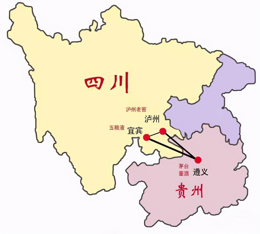 中国茅台镇公认口感好的白酒前十,中国各省的白酒第一名