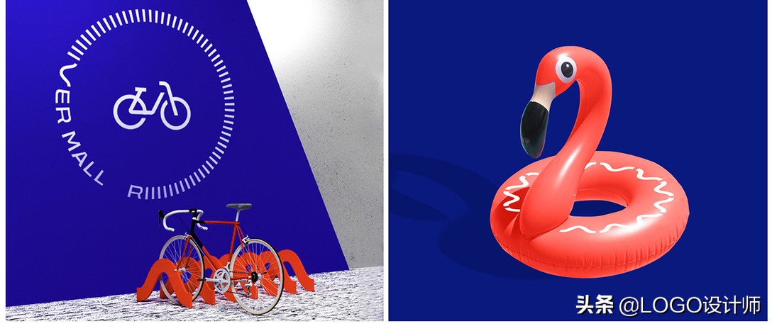 RiverMallbranding商场logo品牌形象设计