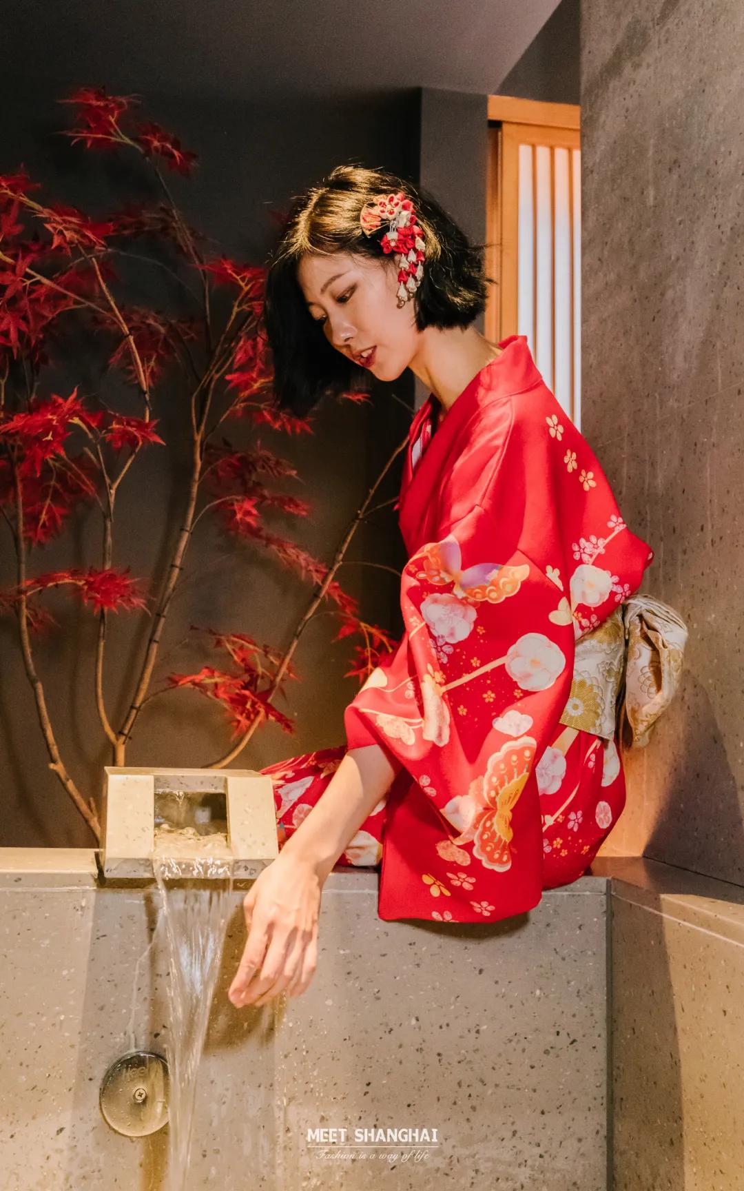 上海网红汤泉馆,1元泡汤泉