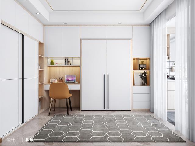 他把108㎡现代简约新房发到朋友圈，瞬间被赞爆了！