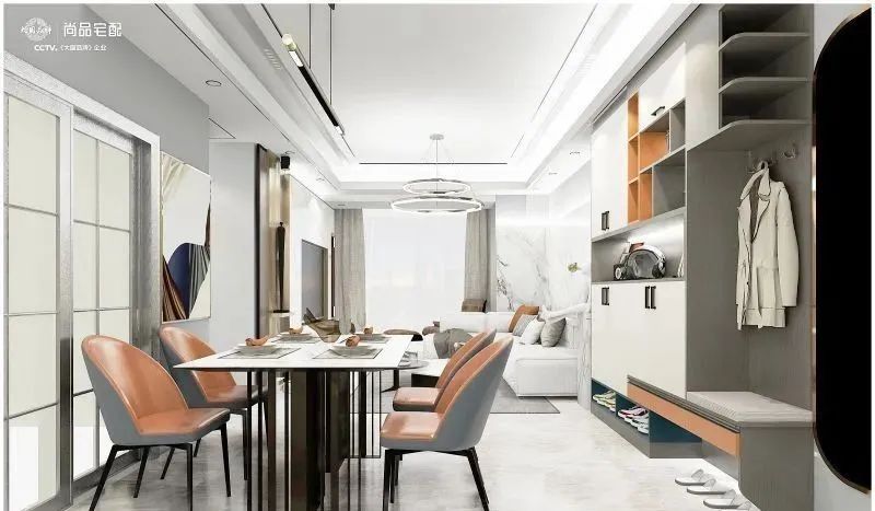 套内100平客餐厅装修效果,20人以上高端餐厅包间装修