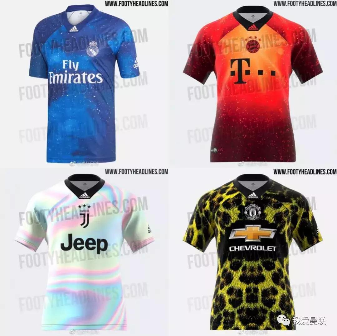 曼联18-19长袖球衣,曼联fifa版球衣