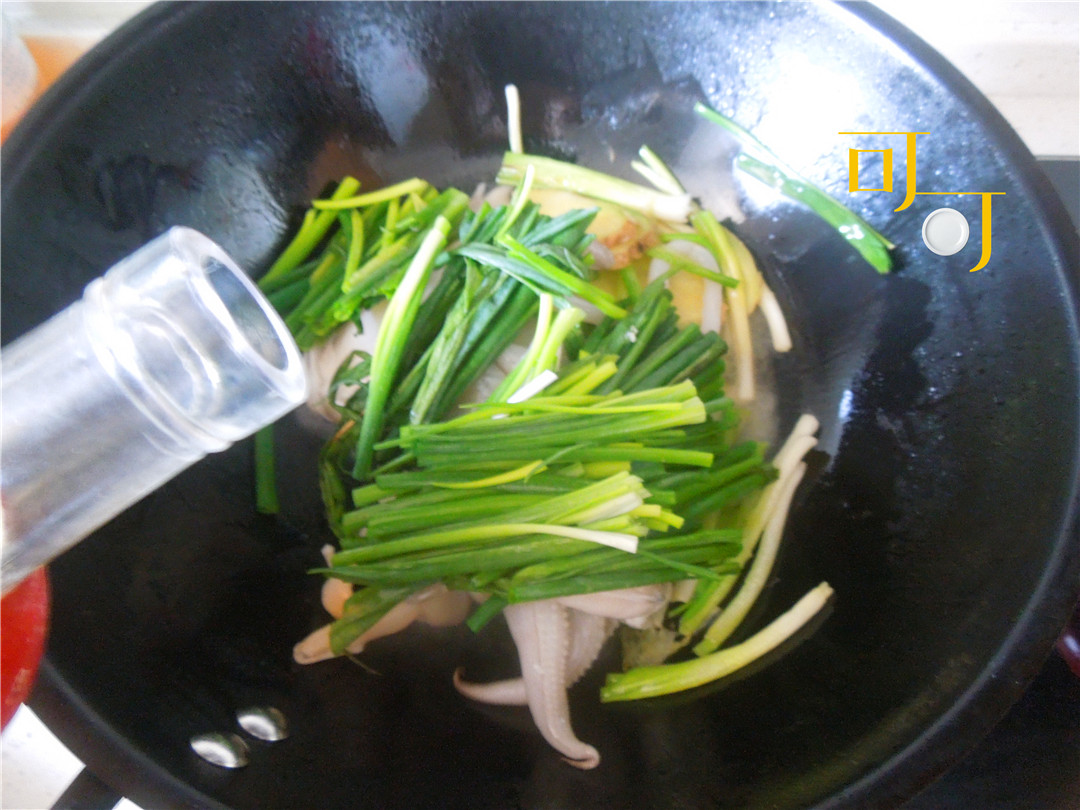 葱姜炒墨鱼片,葱姜炒墨鱼的做法大全