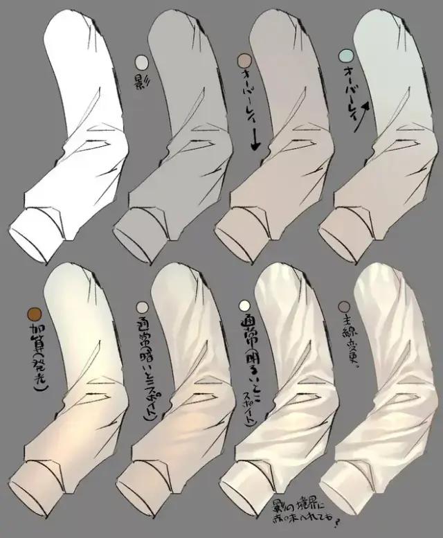 褶皱到底该怎么画,绘画板画线断线