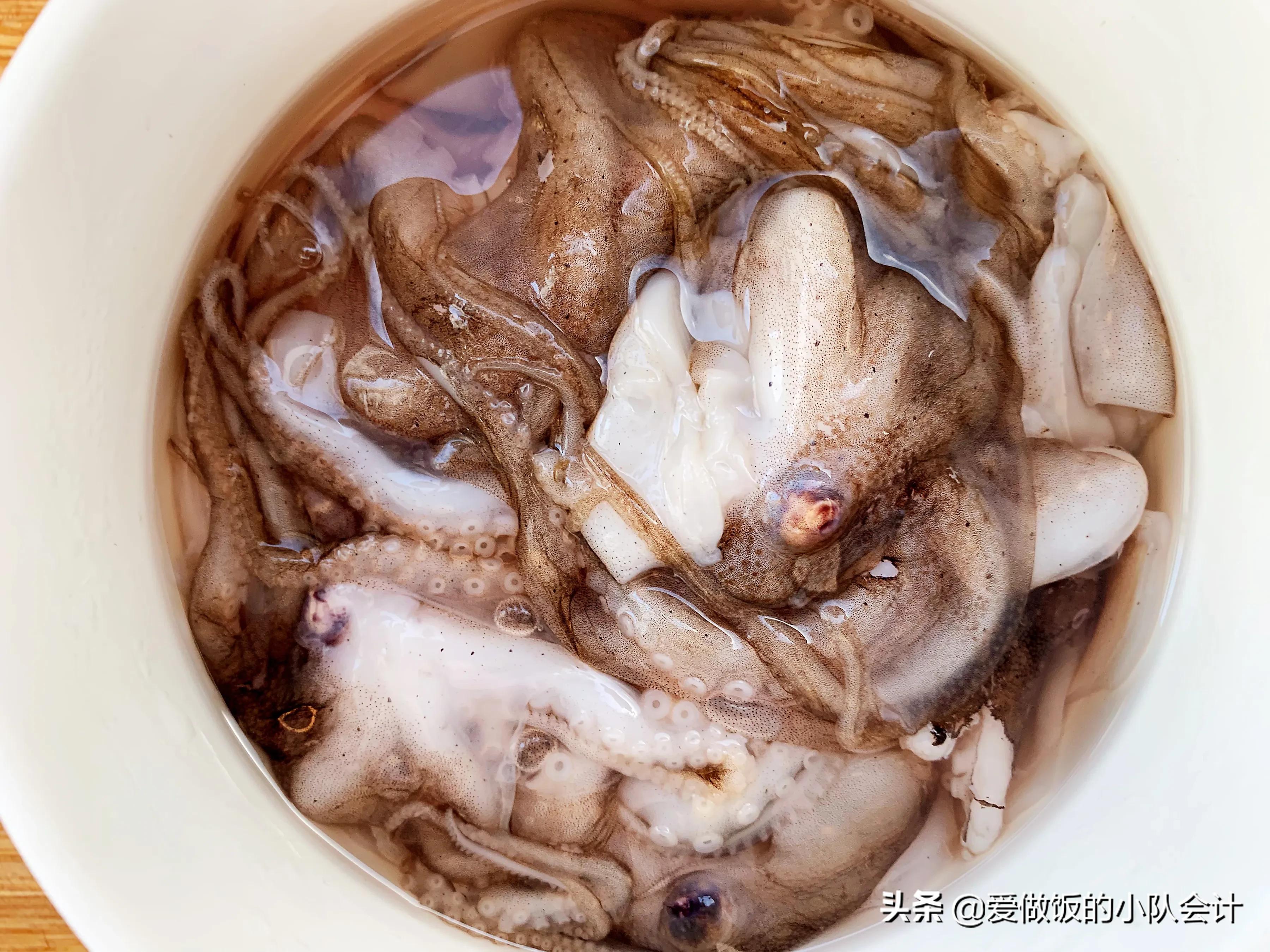 八爪鱼的做法酱香,八爪鱼正宗做法不辣