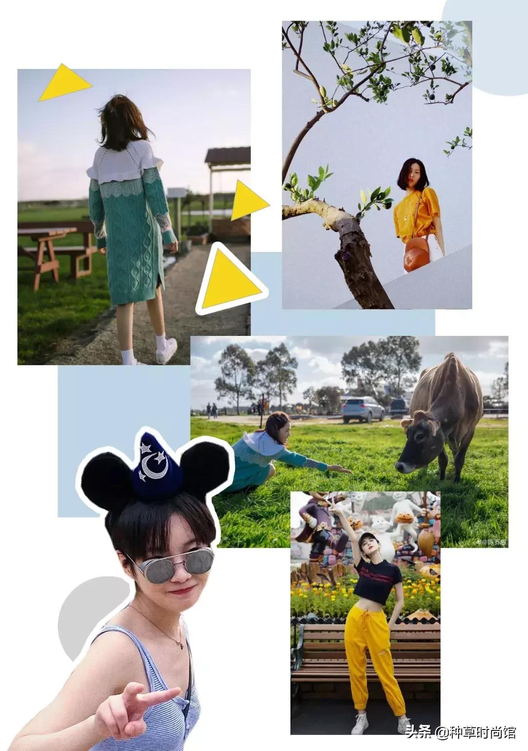 有趣的拍照模板,30个照片合集模板