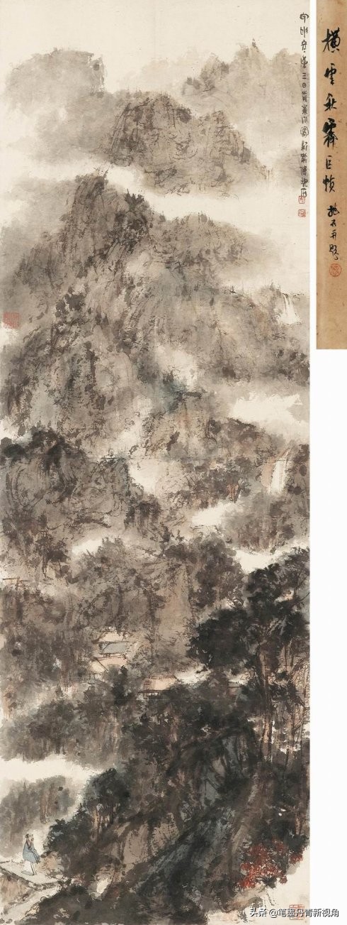 傅抱石山水画30幅,傅抱石山水画精品60幅