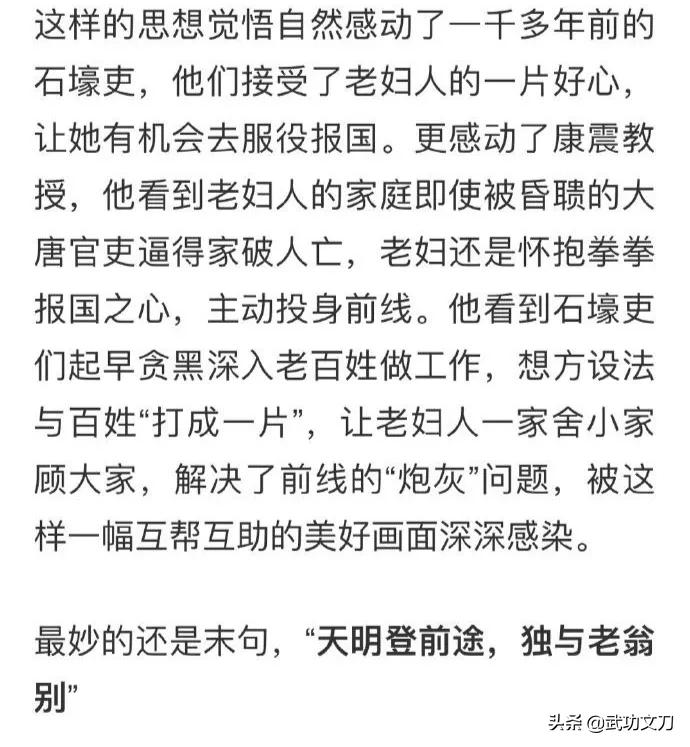 康震教授评石壕吏视频,康震评石壕吏观点