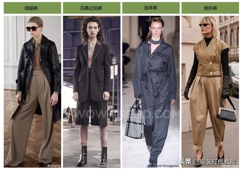 2021冬季服装流行趋势裤装,2021秋冬服装流行裤子