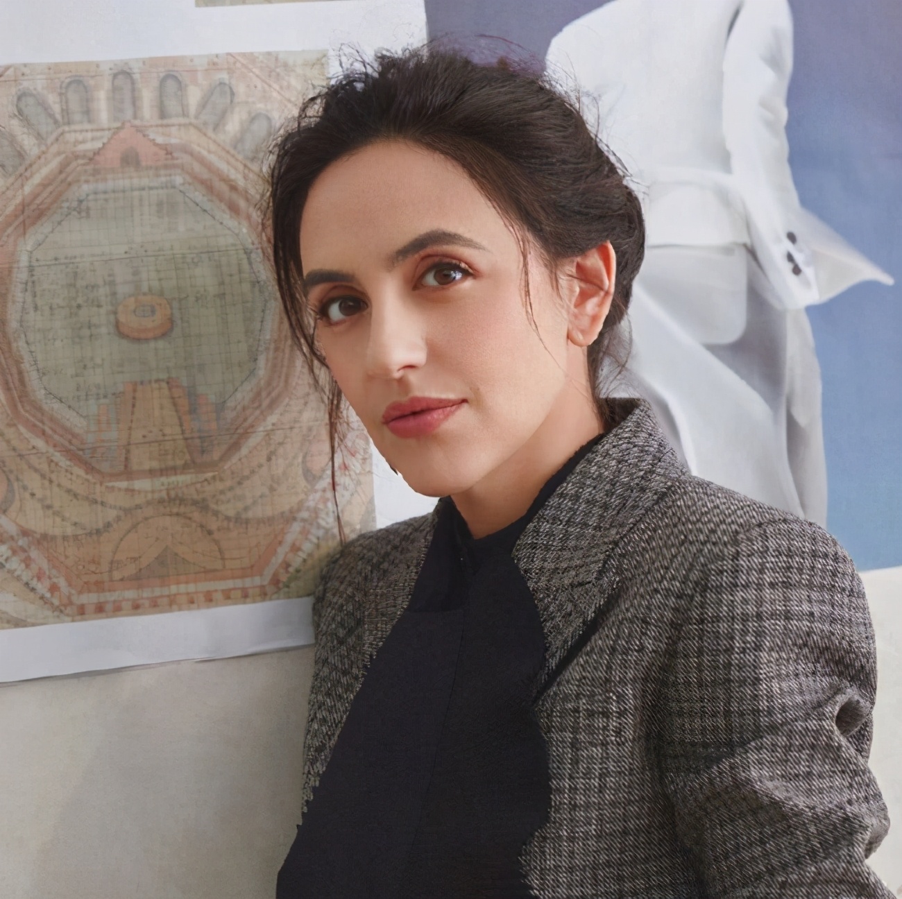 刘烨混血儿女变化大,儿子帅气女儿腼腆,法国妻子傲娇美丽似贵族