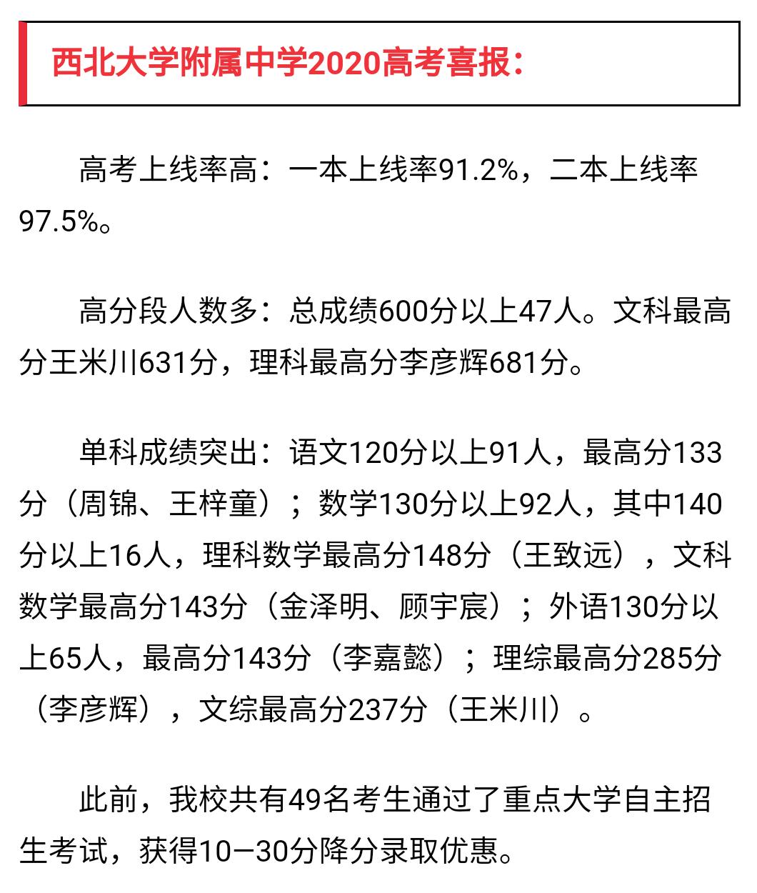 陕西师大附中2019高考喜报,陕西神木中学2019高考喜报