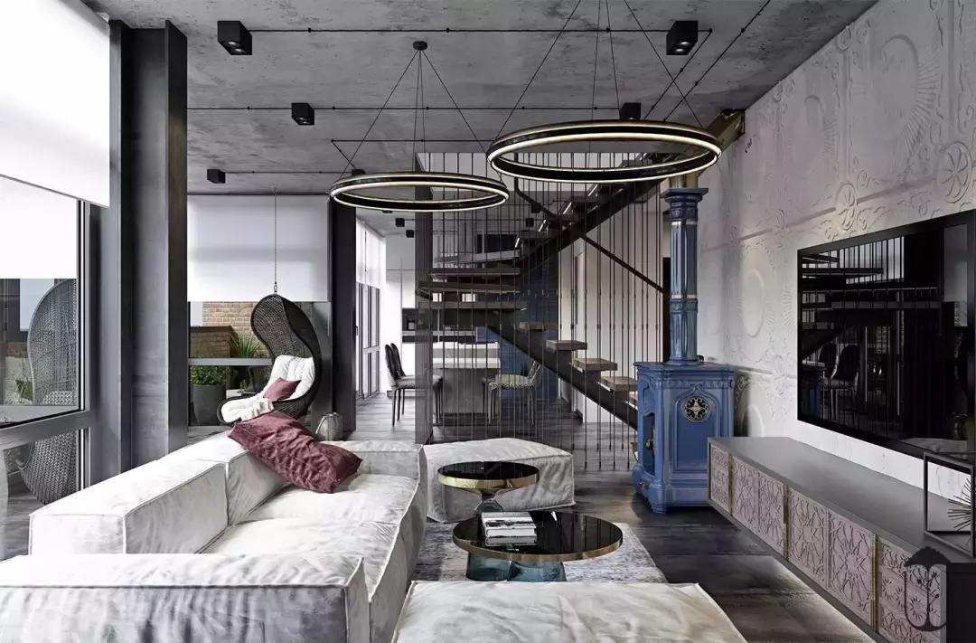 深圳70平米工业风装修,深圳工业厂房装修设计