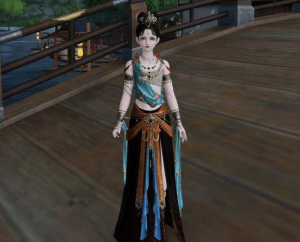 天刀99w天赏时装逆水寒,天刀太白校服和逆水寒新衣服对比