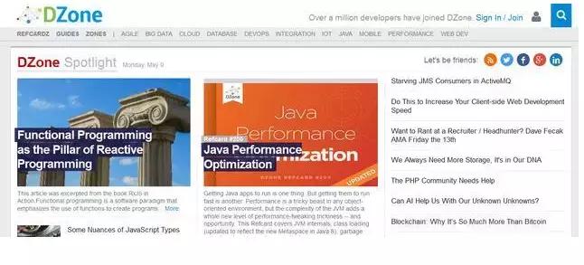 Java开发者必备的9个网站