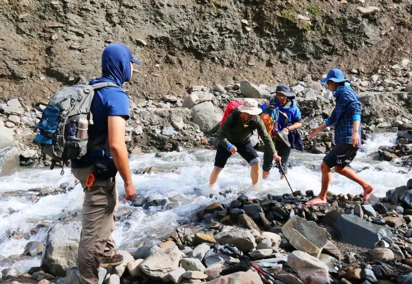贡嘎山的徒步,贡嘎雪山大环线徒步游记