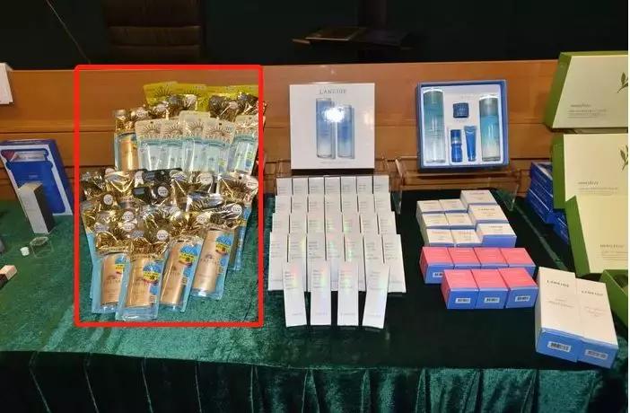 香港查获高仿化妆品,香港海关假化妆品