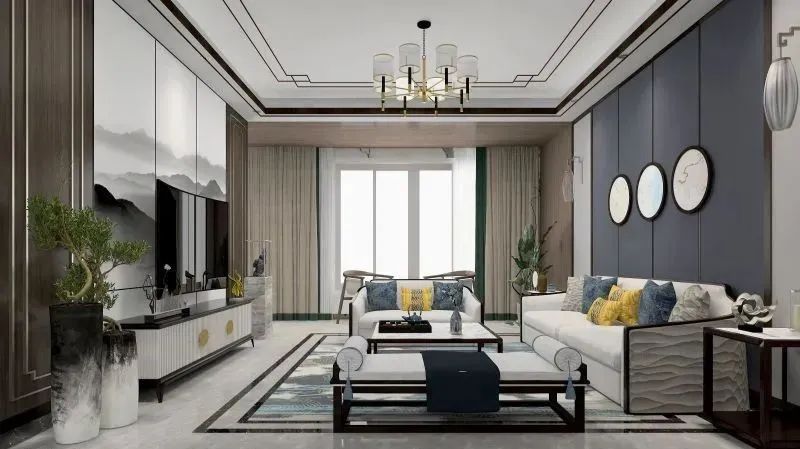 套内100平客餐厅装修效果,20人以上高端餐厅包间装修