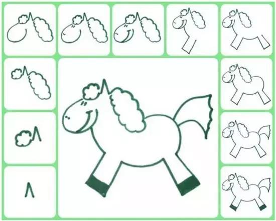 简笔画大全幼儿园简单又漂亮,全家福简笔画六口人超简单幼儿园