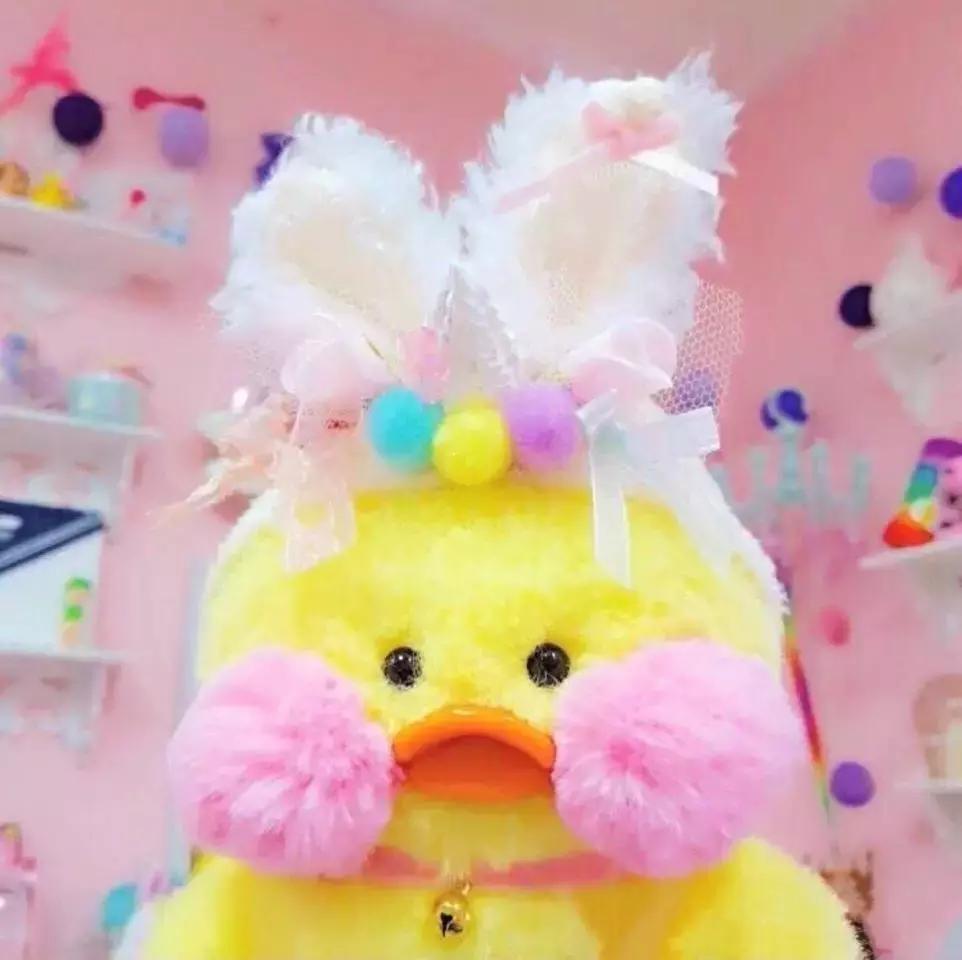 36张网红玻尿酸鸭头像图：遇见就好了，余生就算了