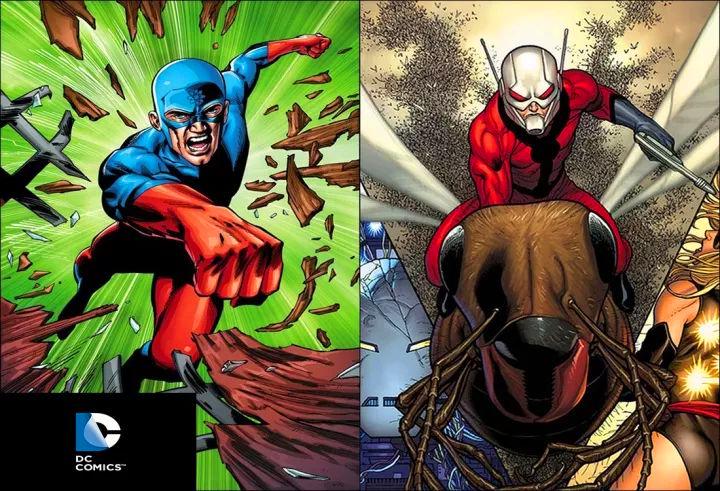 漫威dc互相抄袭角色,漫威dc相似人物的图片