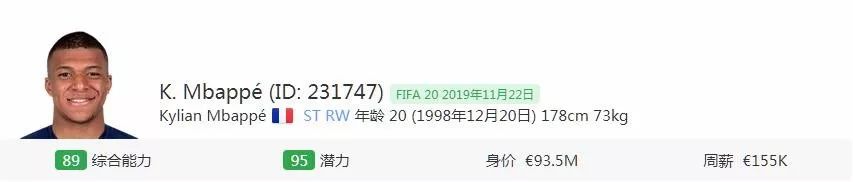 fifa20妖人名单后卫,fifa2019最强殿堂级妖人