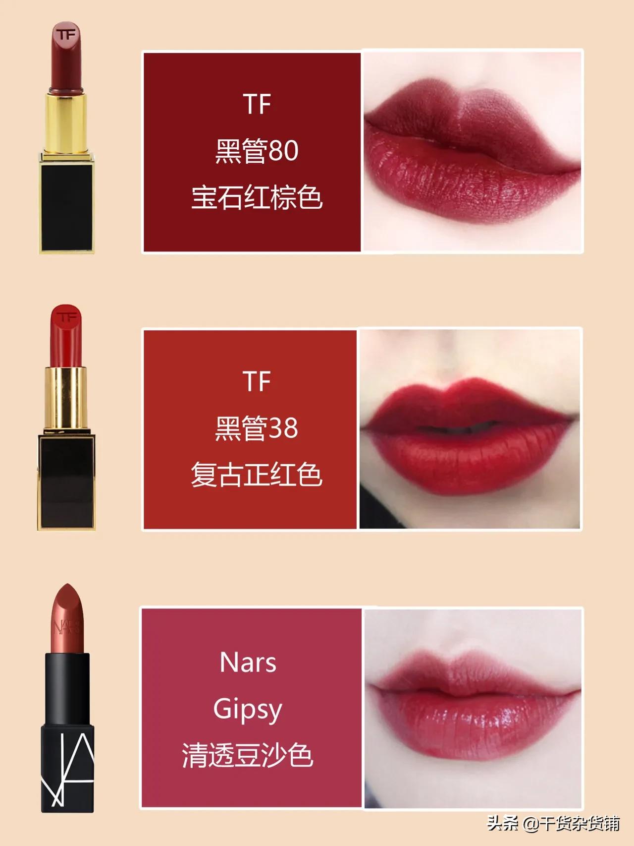 黄皮适合哪些颜色的口红,黄皮适合的口红unny