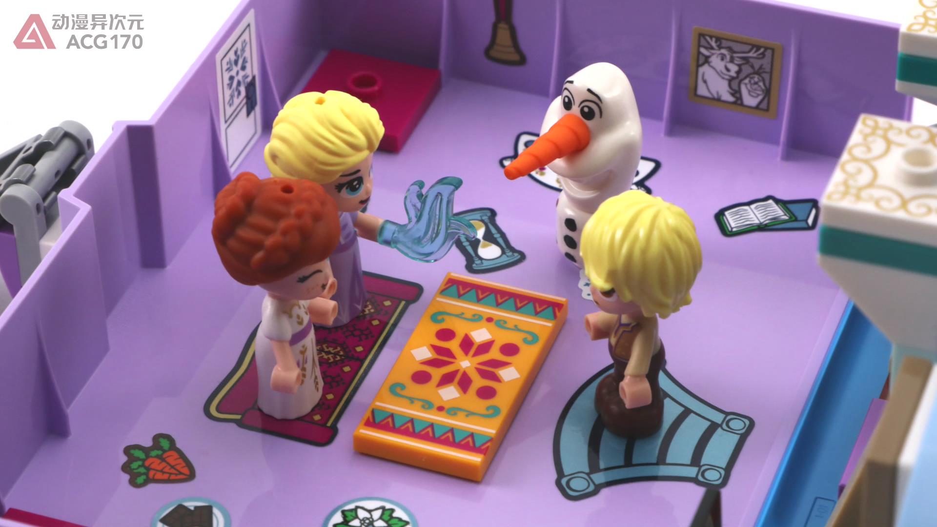 乐高迪士尼冰雪奇缘故事书,乐高迪士尼公主系列故事书