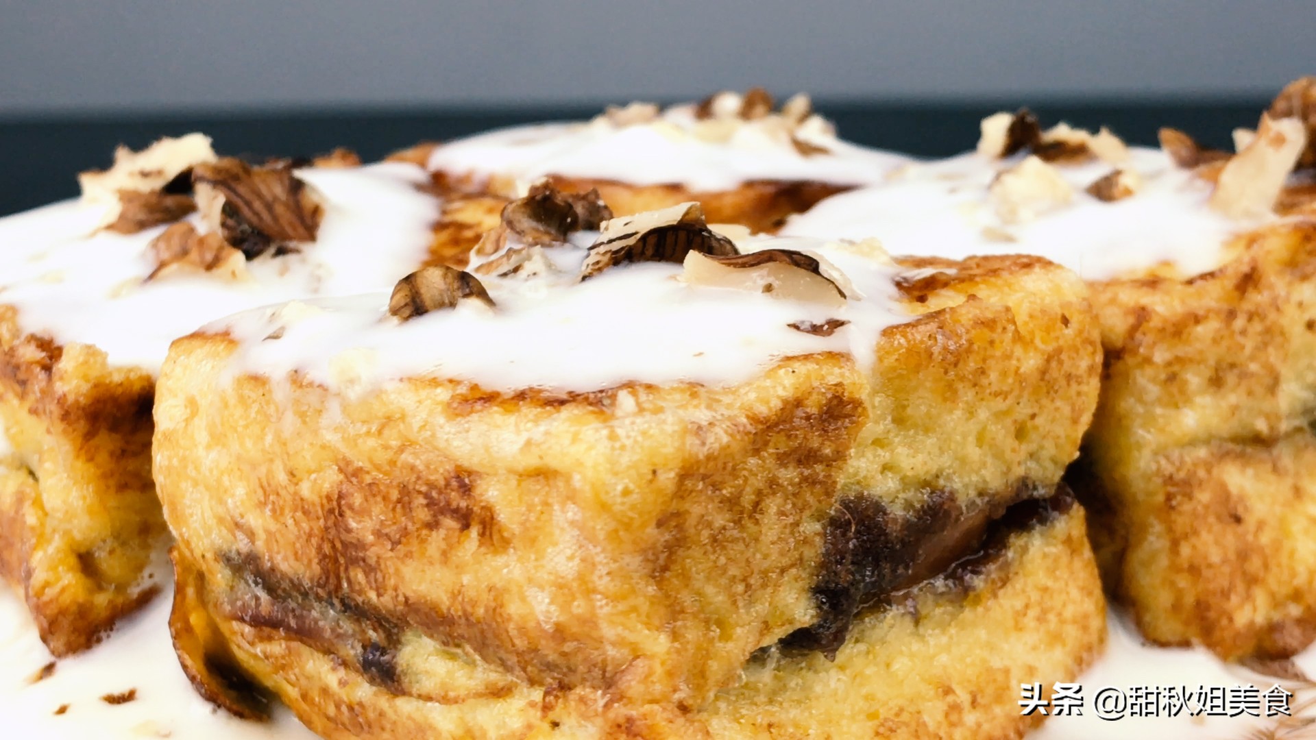 吐司轻松做香甜爆浆西多士,鸡蛋芝士吐司饼夹心西多士怎么做