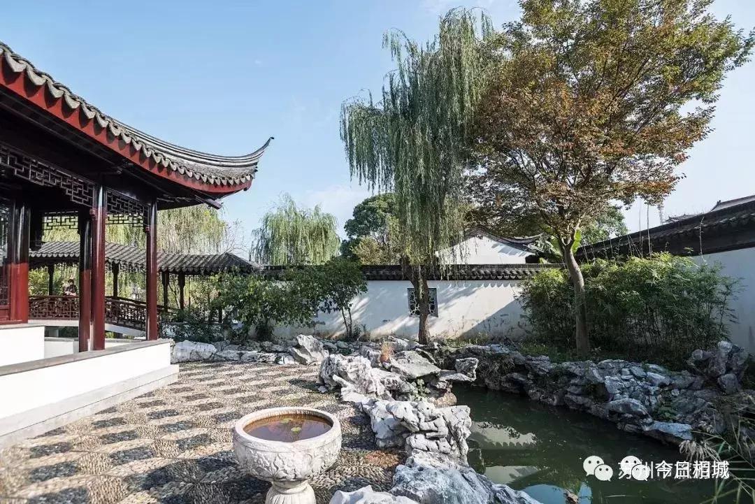 苏州园林夏季,苏州园林夜间