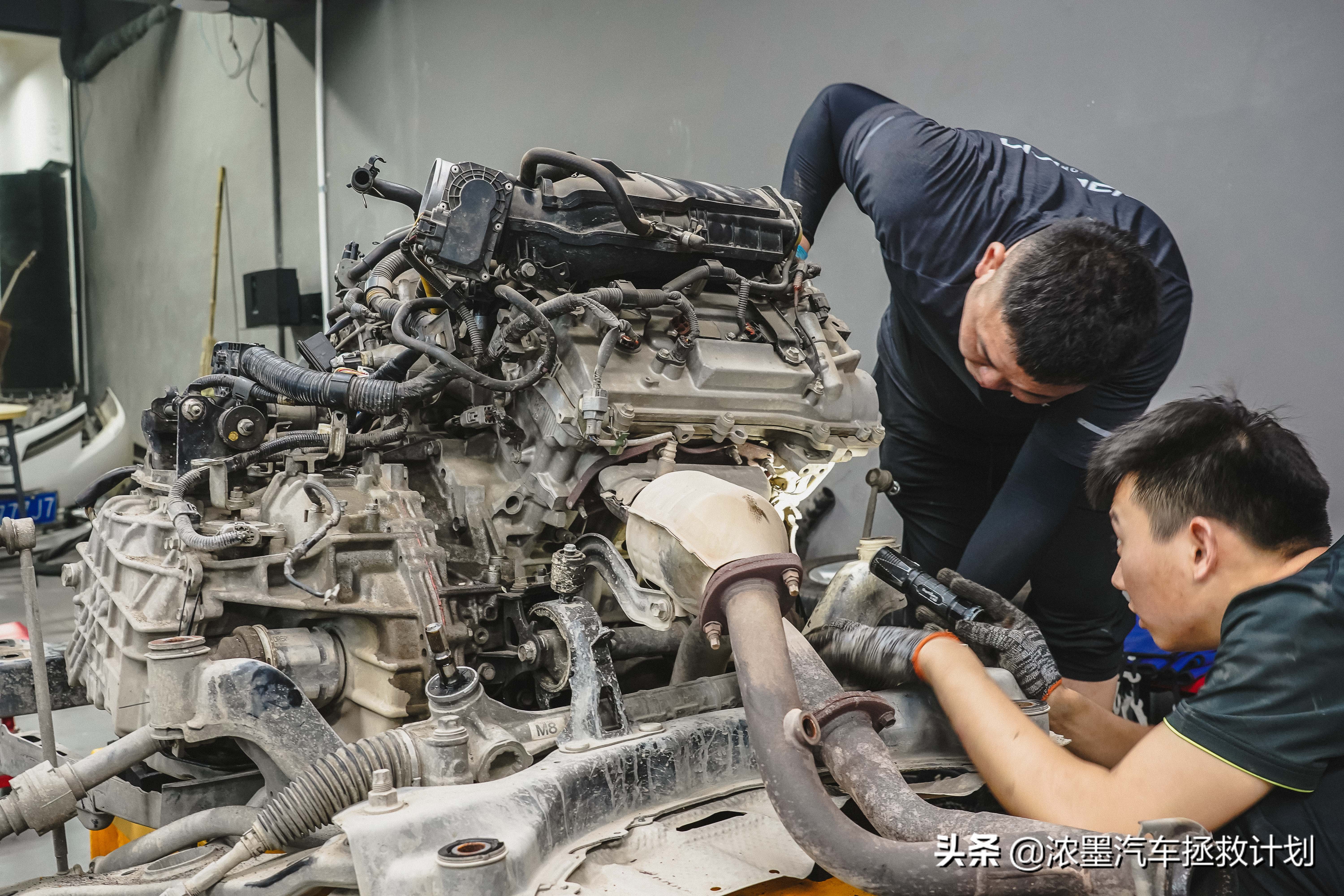 周到车管家,经典老车丰田普瑞维亚翻新整备