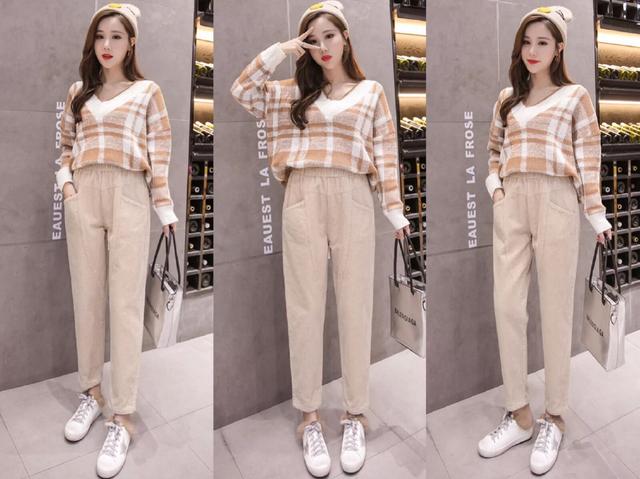 哈伦裤阔腿裤怎么搭配上衣,宽松阔腿裤哈伦裤搭配