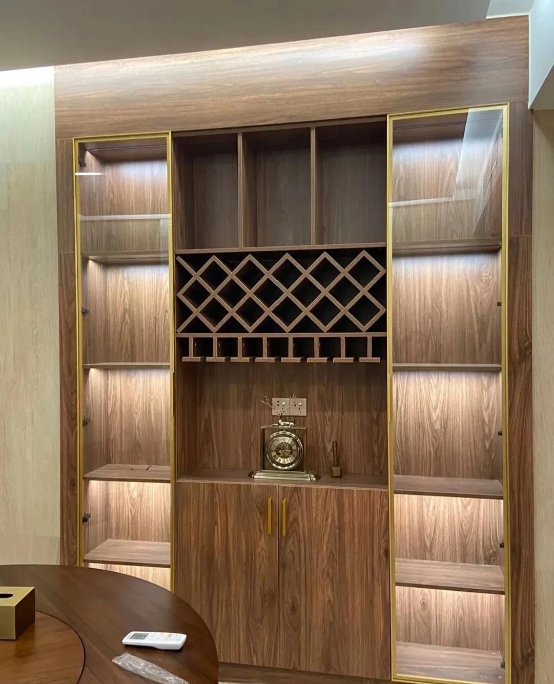 20款酒柜样品设计,轻奢风装修2022新酒柜装修款