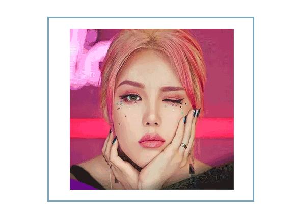 蹦迪妆容甜辣酷拽小眼睛,方脸肿眼泡蹦迪妆容